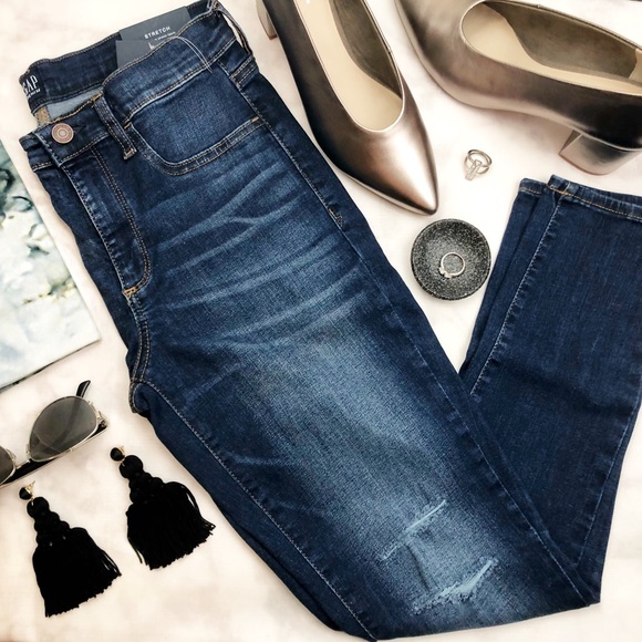 GAP Denim - Gap Slashed Front Skinny Jeggings